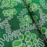 tissu brodé dentelle polyester paillettes fleurs vert violet rouge bleu mariage festive