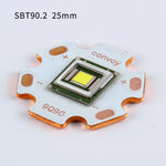 diodes led blanc vert cuivre imprimées mat électronique diode led 25mm 20mm