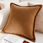 taies d'oreiller décoratives patchwork fleurs géométrique rayures moderne maison coton polyester