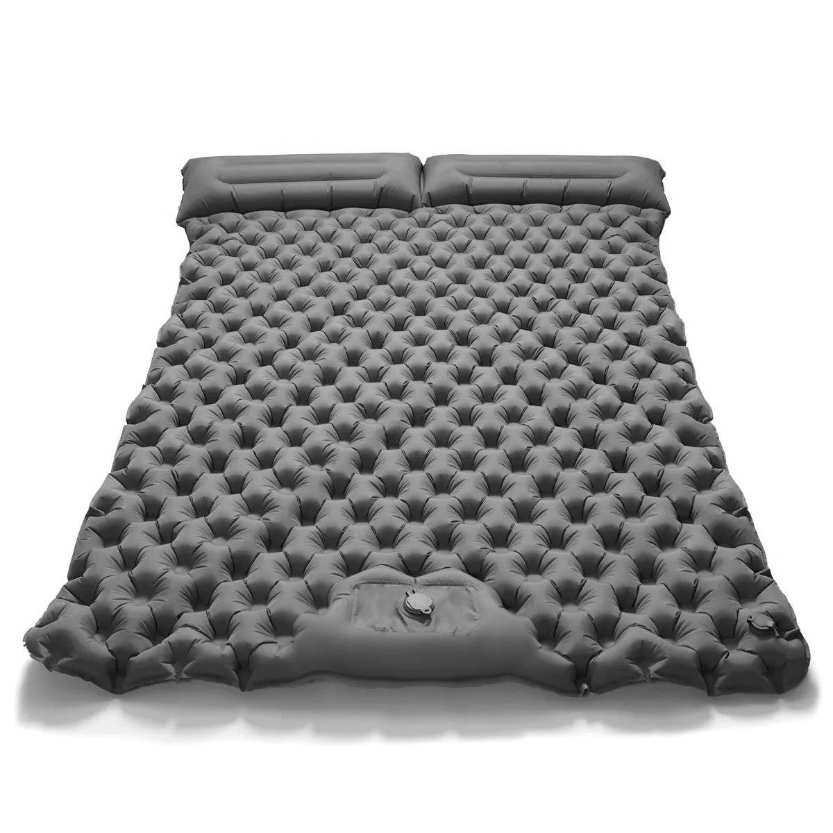 matelas gonflable camping pliant pompe main sac rangement oreiller randonnée