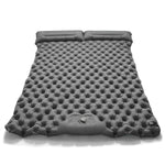 matelas gonflable camping pliant pompe main sac rangement oreiller randonnée