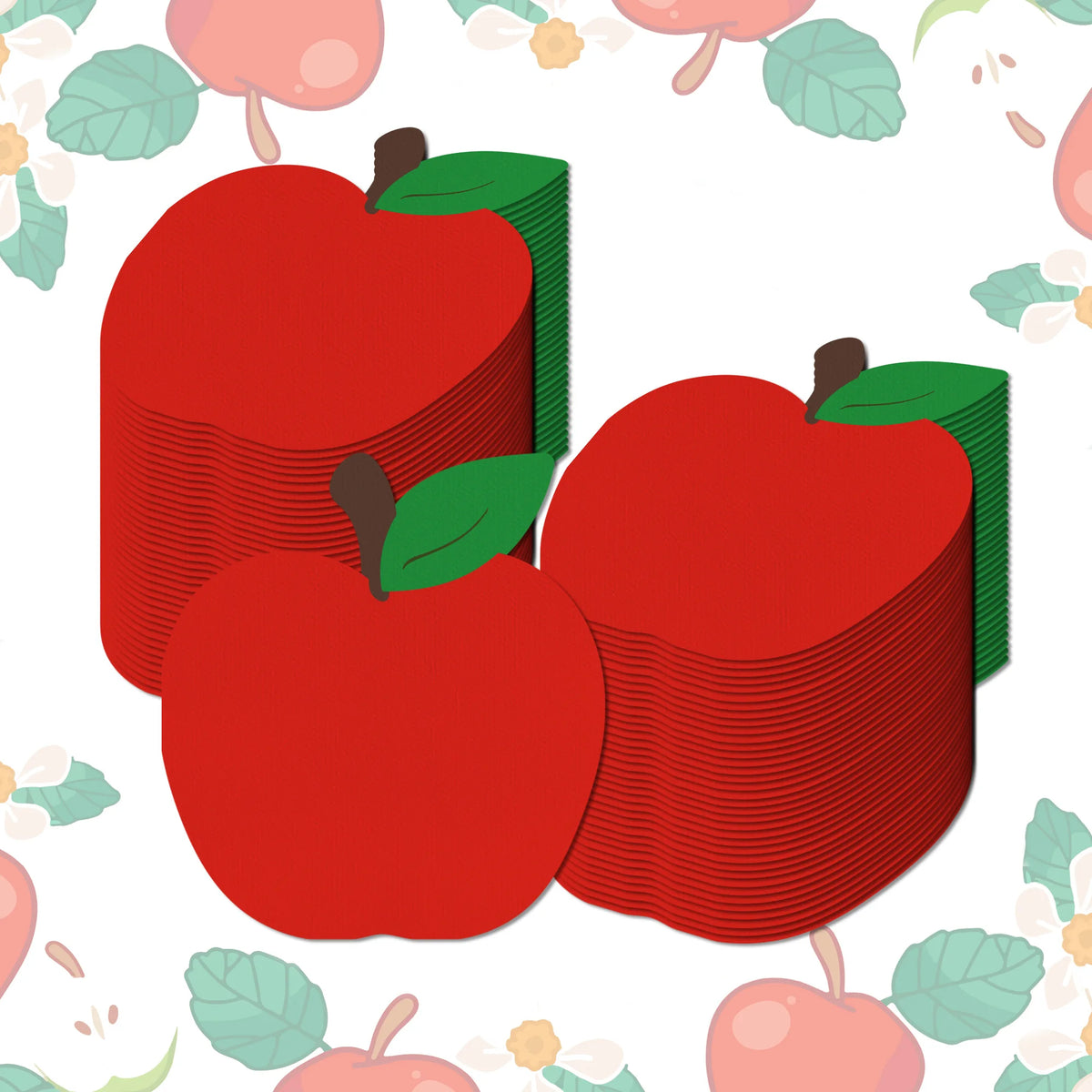 serviettes jetables forme pomme rouge feuilles vertes anniversaire mariage fêtes enfants noël valentin