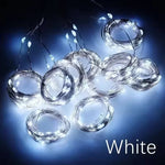 guirlande lumineuse led étoiles blanc chaud moderne clips usb modes festive noël mariage