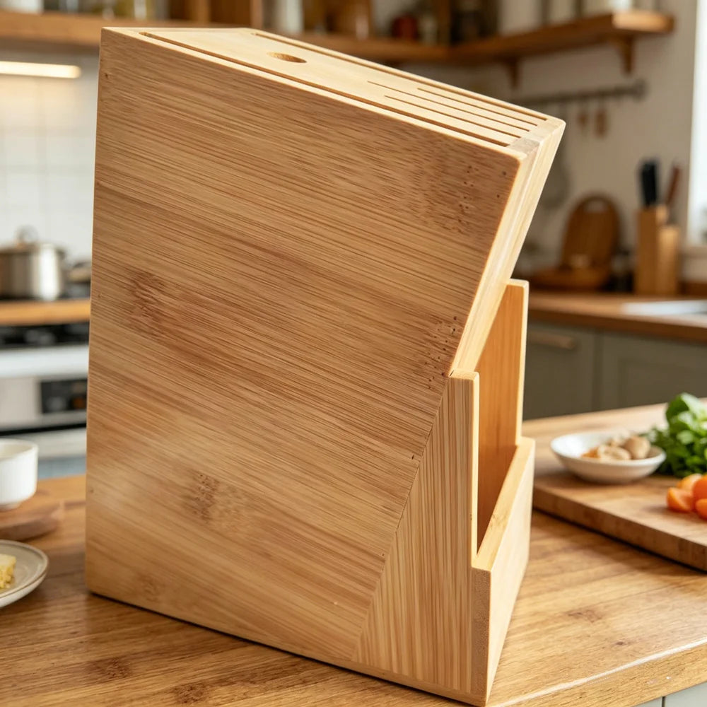 Accessoire cuisine bois blanc design