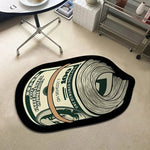 tapis vert moderne billets dollars antidérapant intérieur extérieur facile entretien chambre salon