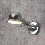 lampe murale articulée industrielle moderne vert gris blanc rouge noir opacité LED Edison