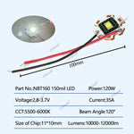 Diode led blanc 6000k moderne imprimée pcb 10mm 20mm 25mm 32mm