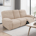 housses canapé gris imprimé végétal moderne pièces adhésifs polyester lavable printemps été