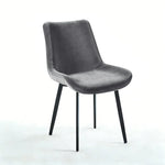housses chaise velours polyester couleurs unies moderne salle manger anti poussière decoration festive