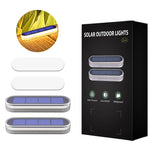 éclairage solaire escaliers terrasse 30 led blanc bleu ip68 adhésifextérieur moderne auto allumage 60249lm