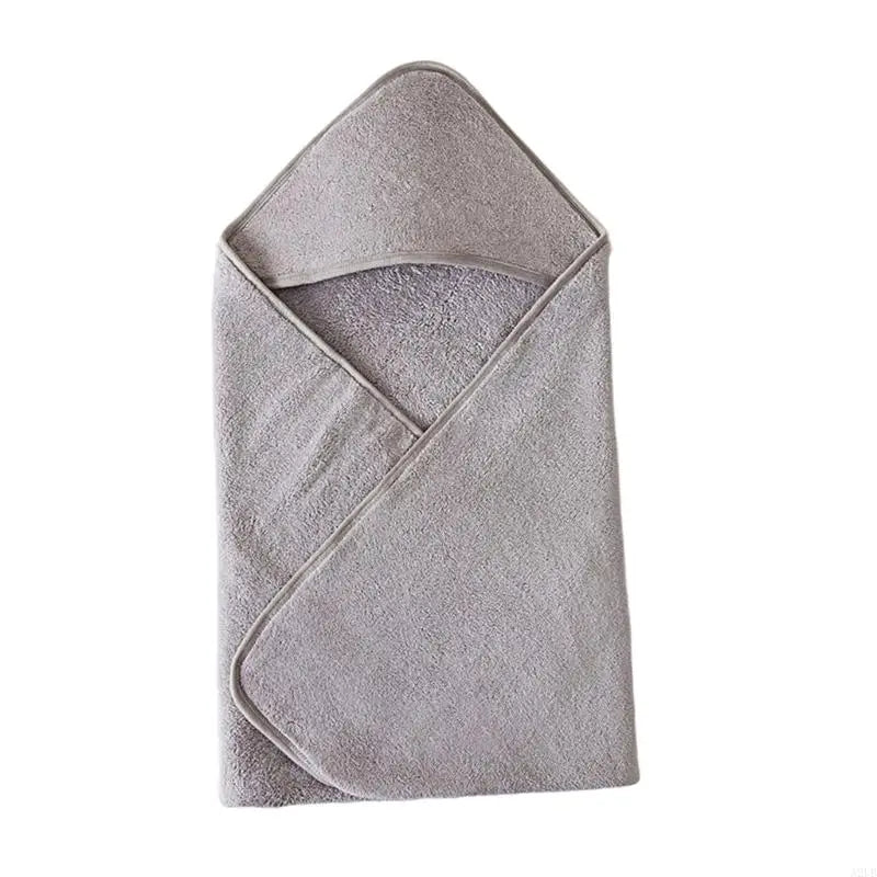couverture bébé doublure fourrure serviette bain poncho enfant beige rose bleu marine moderne