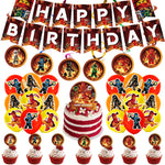 Kit décoration anniversaire Lego Ninja avec ballons et bannière