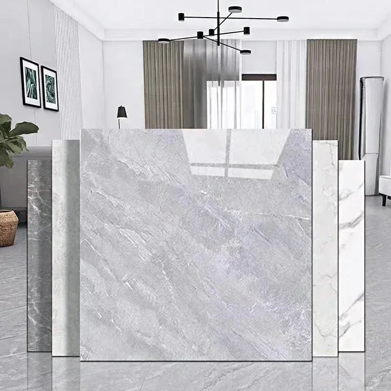 panneaux decoratifs murals marbre gris blanc adhésifs imperméables anti moisissures modernes resistant humidité respectueux