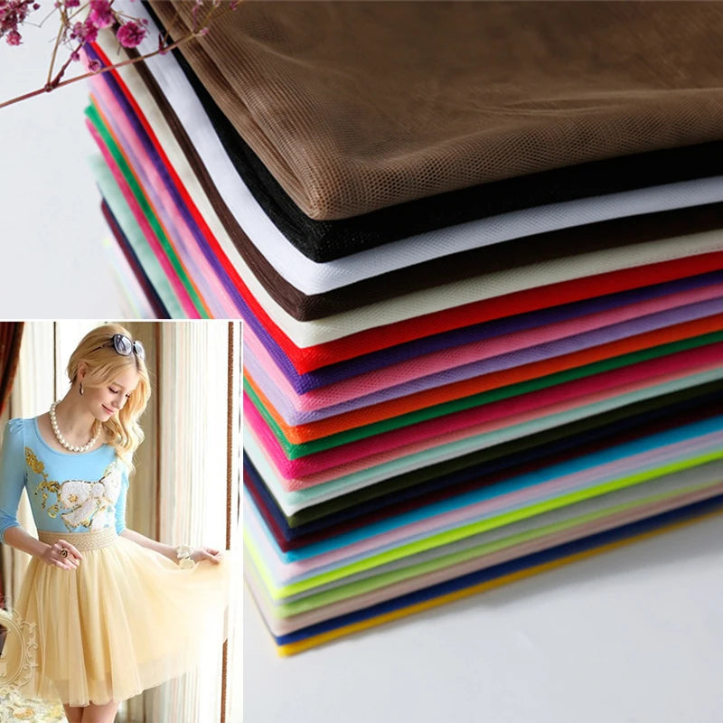 rouleau tulle doux translucide tissu filet décoration mariage rideau voile décoratif 10 mètres 160