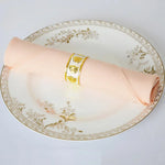 serviette table polyester unie bordure dentelle classique mariage décoration restaurant