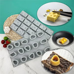 moules silicone gâteaux deco moderne framboise orange champignons cacahuètes fondant tronc arbre
