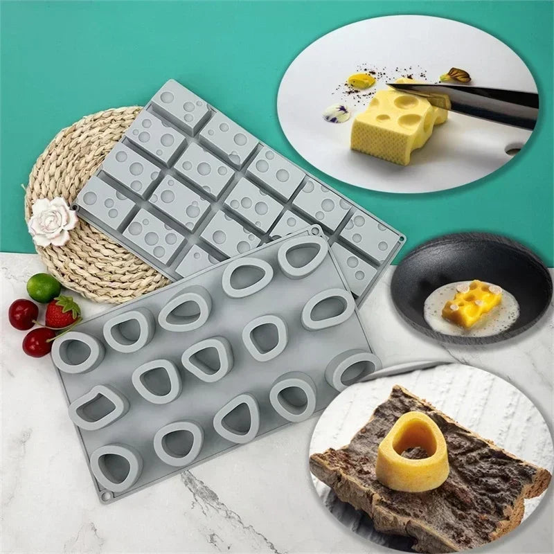 moules silicone gâteaux deco moderne framboise orange champignons cacahuètes fondant tronc arbre