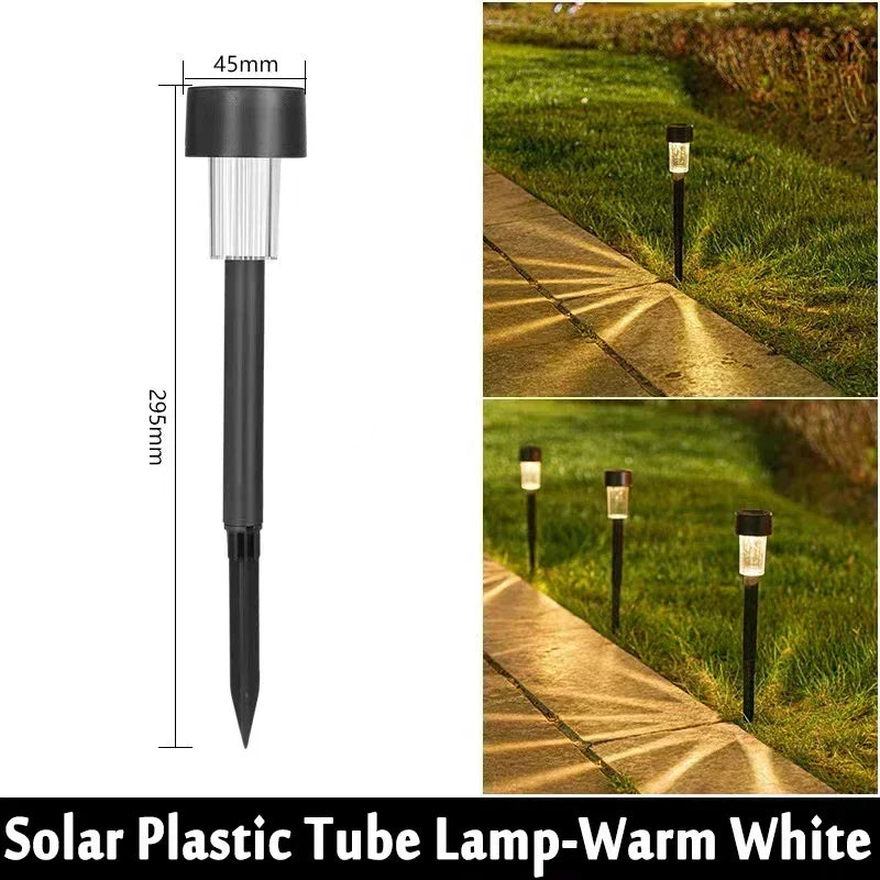 lampe solaire extérieure jardin led argentée noire moderne ip44 abs