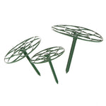 support plante métallique vert jardinage décoration fleuri piquet insertion terreau hauteur diamètre