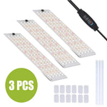 lampe led plante blanc noir moderne adhésif 12 ampoules supplémentaires pcs ultra mince