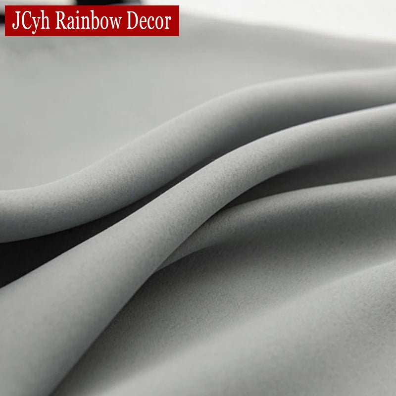 Détail du tissage et de la texture du rideau occultant