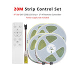 ruban led blanc adhésif moderne contrôle rf 10m 576leds 24v cct dualwhite