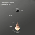 suspension lumineuse moderne pendentif câble bleu rose gris sphérique mat
