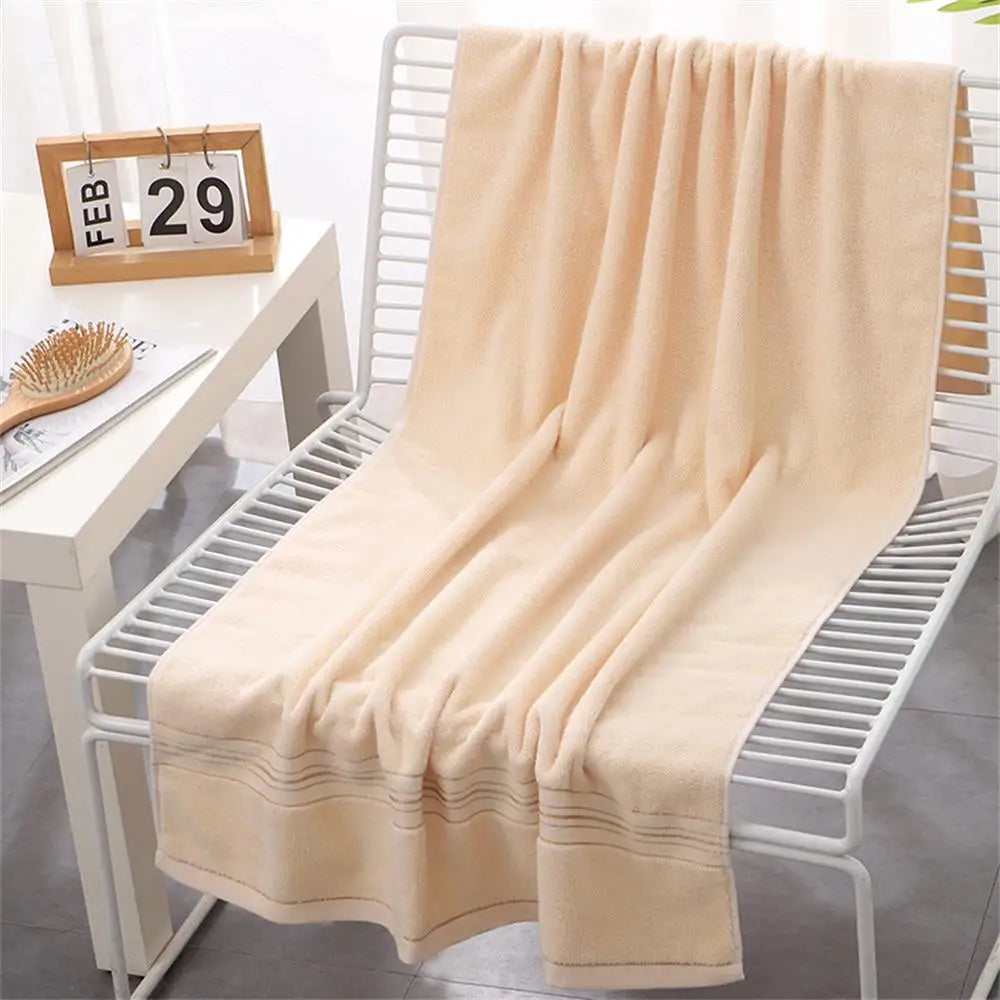 serviette bain coton turc absorption rapide séchage rapide douceur opaque motif horizontal moderne bleu