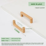 poignées meuble bois naturel brun minimaliste nordique grain arrondi éco designintérieur