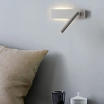 lampe murale led moderne noir bras articulé éclairage directionnel minimaliste chambre coucher étude entree