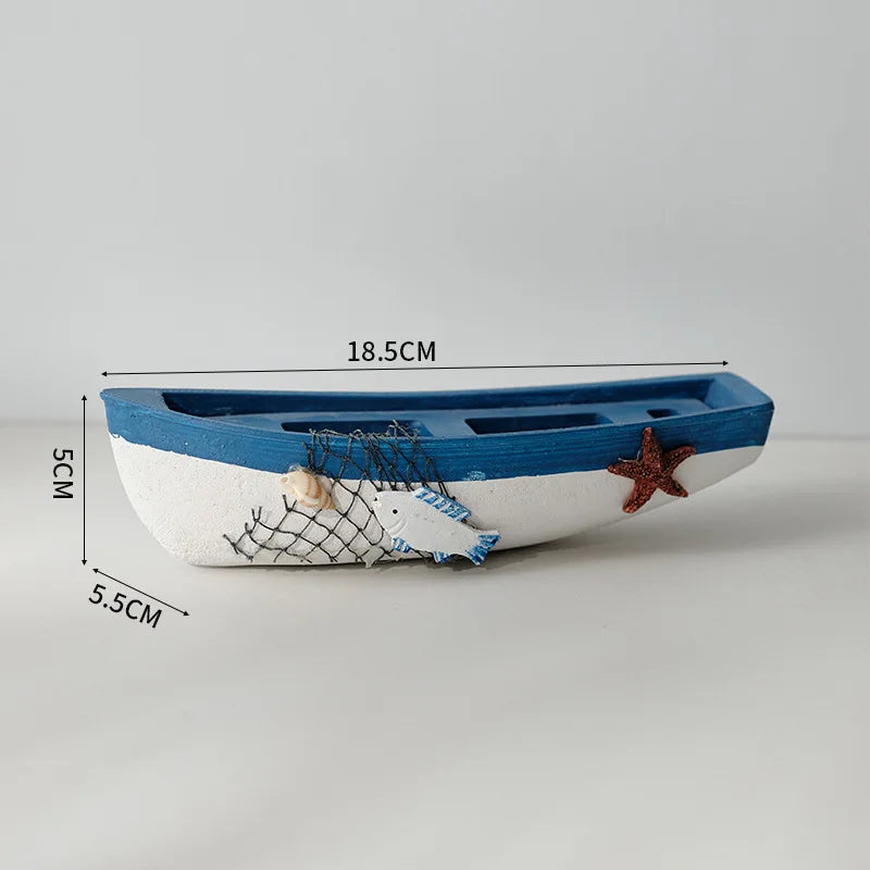 décoration maison bateau bois motif marin coquillages étoiles mer bleu blanc rouge