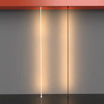 bande led support acier blanc noir moderne salon vis fixations 1m 2m 3m 5m