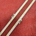 bande led blanc argentée fixations connecteurs écran tv fond texturé rectangles lumineux