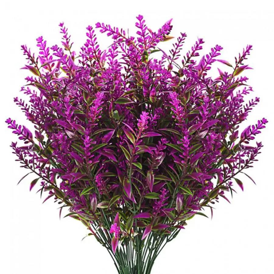 bouquet artificiel lavande violet vert moderne décoration intérieure minimaliste fleurs séchées occasion mariage anniversaire