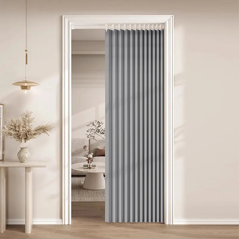 rideau vertical moderne polyester opaque beige gris bleu marine uni tout saison chambre salon