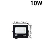 projecteur led extérieur moderne ip66 imperméable noir mat 100w 200w