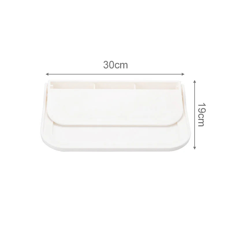 support mural pliable blanc moderne adhésif smartphone rangement objet divers organisation salle bain