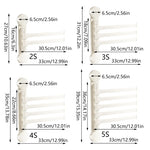 porte serviettes pliable blanc moderne ventouses serviettes incluses suction cups