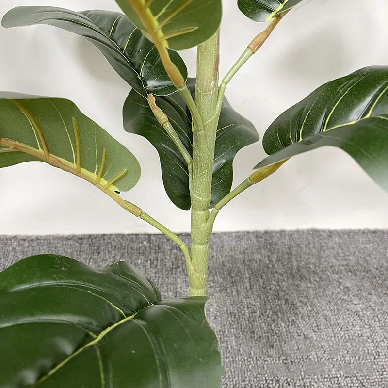 plantes artificielles feuilles vertes modernes decoration maison extérieur 59 pouces six pieces