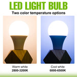 ampoule led 2800k 6500k e27 moderne blanc chaud froid opacité mat 20000h