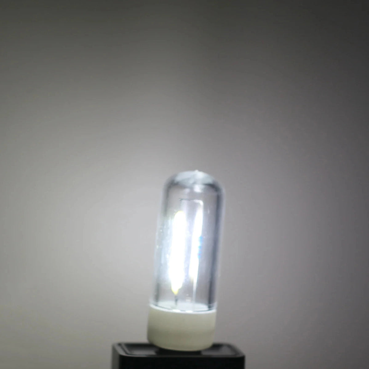 lampe usb transparente moderne 1w 5v led filament multicolore interrupteur