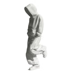 figurines résine humaines stylisées noir blanc minimaliste modernes intérieur