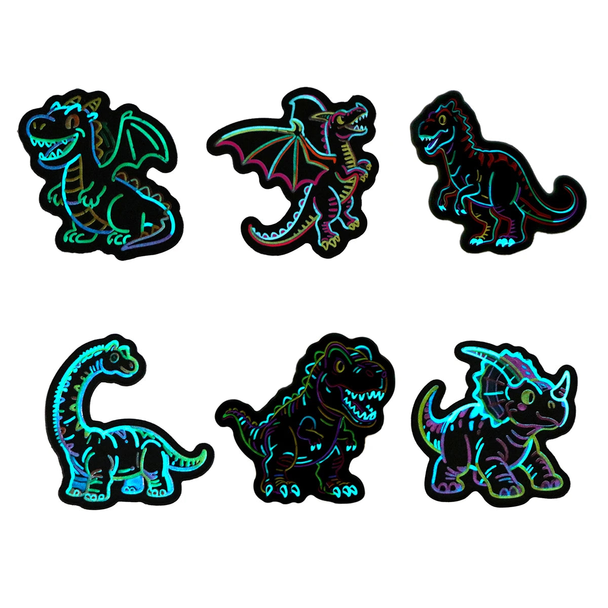 épingles broches dinosaures pop art couleurs vives accessoires cosplay bijouterie décoration sacs dos