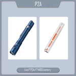 lampe torche noire bleue led rechargeable autodéfense lumiere intense résistante chocsOutdoor Lighting