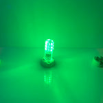 ampoules led g4 colorées transparentes moderne 3w 5w 12v 3014 smd 37x15mm