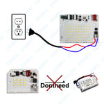 carte led 200w 150w 100w 50w 30w 10w blanc vert rouge noir 6000k driver