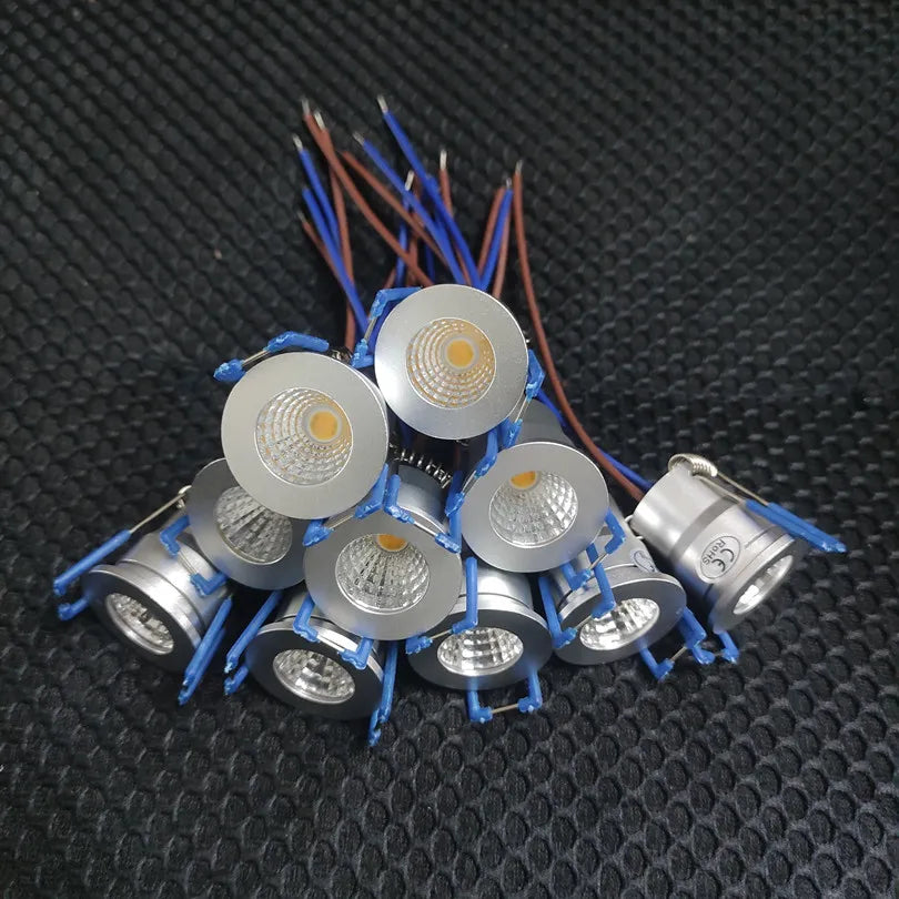 projecteur led spot argenté moderne clips bleus flux lumineux 249 2000 cool white 6000k