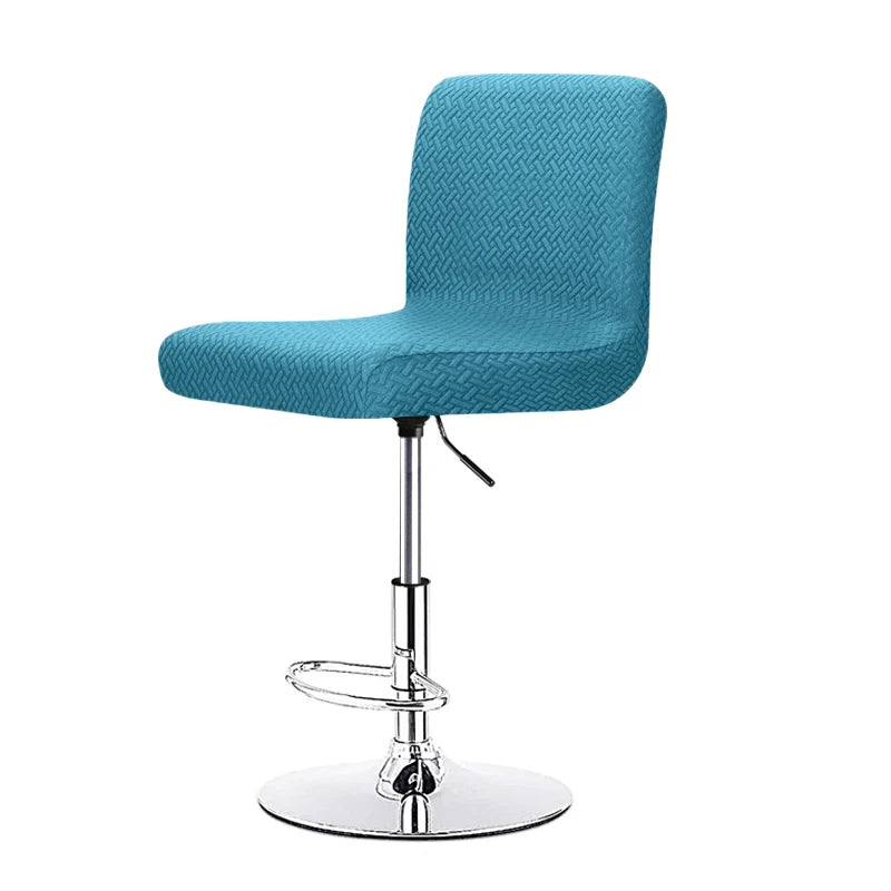housse chaise tissu géométrique moderne gris poignée serrage chaise banquêt mariageôtel plage