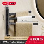 porte serviettes mural pliable gris moderne fixations vis serviettes