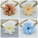 fleurs artificielles rouge bleu beige blanc orange rose violet modernes décoration intérieure boîte 15cm